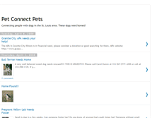 Tablet Screenshot of petconnect.blogspot.com