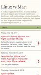 Mobile Screenshot of linvsmac.blogspot.com