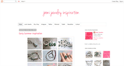 Desktop Screenshot of joonijewelryinspiration.blogspot.com