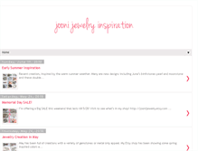 Tablet Screenshot of joonijewelryinspiration.blogspot.com