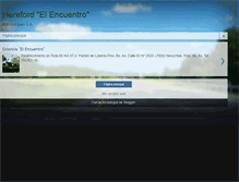 Tablet Screenshot of herefordelencuentro.blogspot.com
