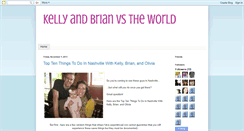 Desktop Screenshot of kellyandbrianvstheworld.blogspot.com