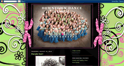 Desktop Screenshot of downtowndance.blogspot.com