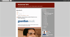 Desktop Screenshot of muhammad-tahir.blogspot.com