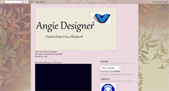 Desktop Screenshot of angiedesigner.blogspot.com