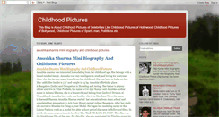 Desktop Screenshot of childhood-images.blogspot.com