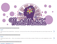 Tablet Screenshot of maria-maricota.blogspot.com