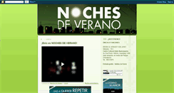 Desktop Screenshot of nochesdeveranoteatro.blogspot.com