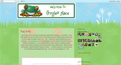 Desktop Screenshot of frogiezplace.blogspot.com