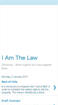Mobile Screenshot of iamthelaw1.blogspot.com
