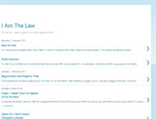 Tablet Screenshot of iamthelaw1.blogspot.com