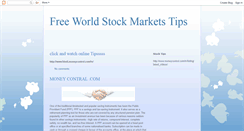 Desktop Screenshot of moneycontrolfree.blogspot.com