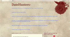 Desktop Screenshot of date-hunters.blogspot.com