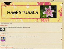 Tablet Screenshot of hagestussla.blogspot.com