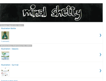 Tablet Screenshot of minalshetty.blogspot.com