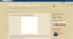 Desktop Screenshot of crete-aout-sept-2010.blogspot.com