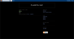 Desktop Screenshot of planetagay.blogspot.com