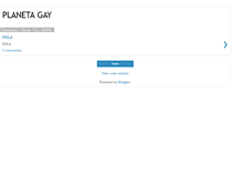 Tablet Screenshot of planetagay.blogspot.com