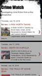 Mobile Screenshot of kiwicrime.blogspot.com