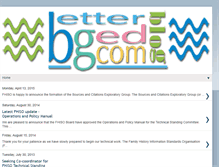 Tablet Screenshot of bettergedcom.blogspot.com