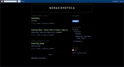 Desktop Screenshot of monacienoteca.blogspot.com