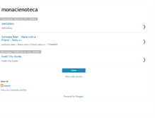Tablet Screenshot of monacienoteca.blogspot.com