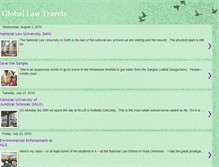 Tablet Screenshot of globallawtravels.blogspot.com