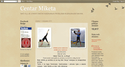 Desktop Screenshot of centar-miketa.blogspot.com