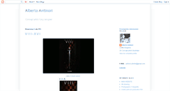 Desktop Screenshot of albertoantinori.blogspot.com