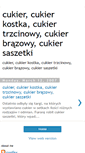 Mobile Screenshot of cukier-trzcinowy.blogspot.com