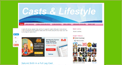 Desktop Screenshot of castandlifestyle.blogspot.com