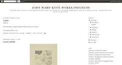 Desktop Screenshot of johnwardknox.blogspot.com