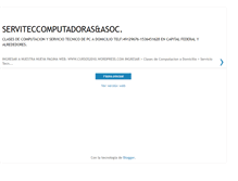 Tablet Screenshot of clasesdecomputacionadomicilio.blogspot.com