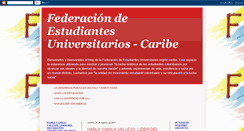 Desktop Screenshot of feucaribe.blogspot.com