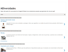Tablet Screenshot of mdiversidades.blogspot.com