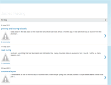 Tablet Screenshot of jamesracing.blogspot.com