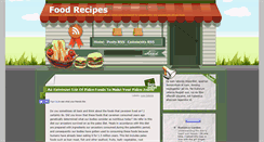 Desktop Screenshot of gourmettfoodrecipes.blogspot.com