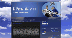 Desktop Screenshot of elportaldelaire.blogspot.com