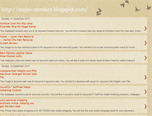Tablet Screenshot of majas-monkey.blogspot.com