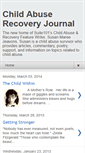 Mobile Screenshot of child-abuse-recovery-journal.blogspot.com