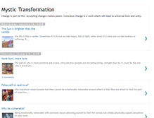 Tablet Screenshot of mystictransformation.blogspot.com