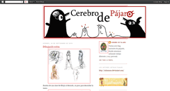 Desktop Screenshot of cerebrodepajaro.blogspot.com
