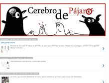 Tablet Screenshot of cerebrodepajaro.blogspot.com
