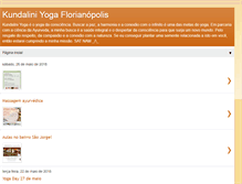 Tablet Screenshot of floripayoga.blogspot.com