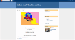 Desktop Screenshot of jackwilson-links.blogspot.com