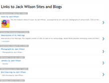 Tablet Screenshot of jackwilson-links.blogspot.com