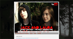 Desktop Screenshot of jackandlauraghostseries.blogspot.com