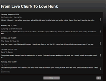 Tablet Screenshot of lovechunk.blogspot.com