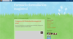 Desktop Screenshot of farmaciaformulacion.blogspot.com