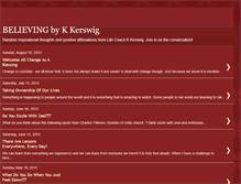 Tablet Screenshot of believingbykkerswig.blogspot.com
